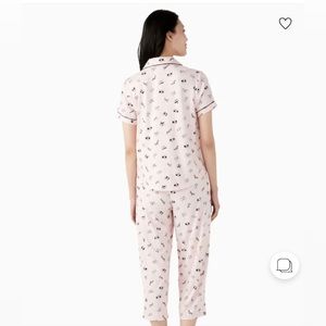 Kate Spade Camera Toss Short Sleeve Crop Pj Set